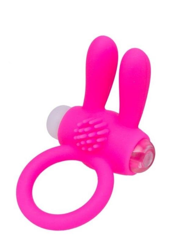 Rabbi Penis Halkası silikon pembe 2,5 cm 1