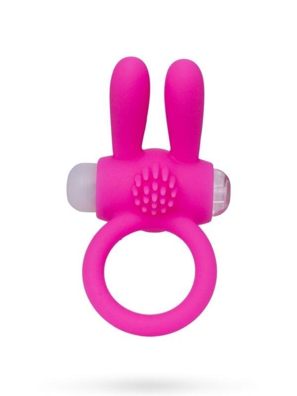 Rabbi Penis Halkası silikon pembe 2,5 cm 2