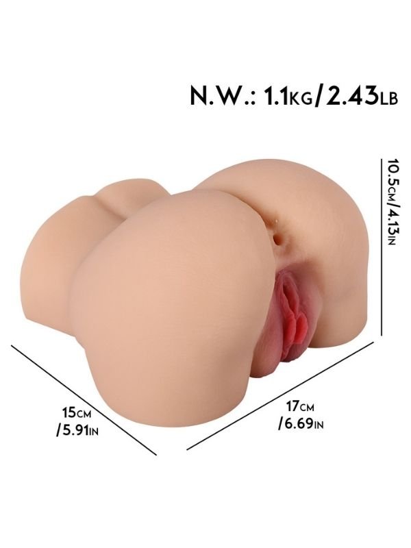 Realistik 1.1 Kg Doggy ve Misyoner Pozisyon Gerçekçi Kalça 2