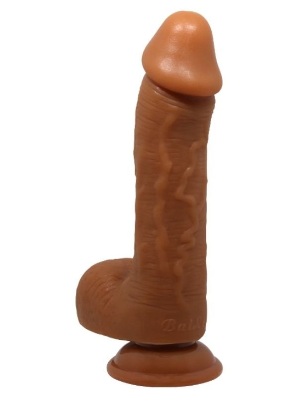Realistik Vantuzlu Melez Dildo Penis 4