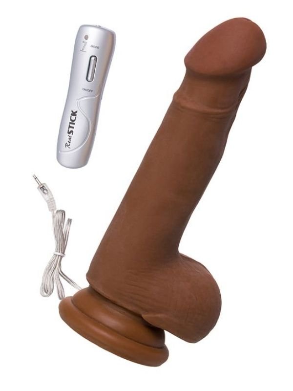 RealStick Elite Mulatto Gerçekçi Vibratör 13 cm 1