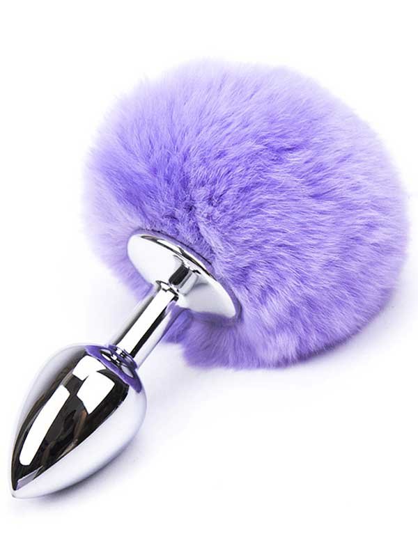 RearPlugs Mor Ponponlu Anal Tıkaç 1