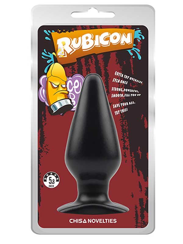 Rubicon Anal Tıkaç - 15cm Siyah 2