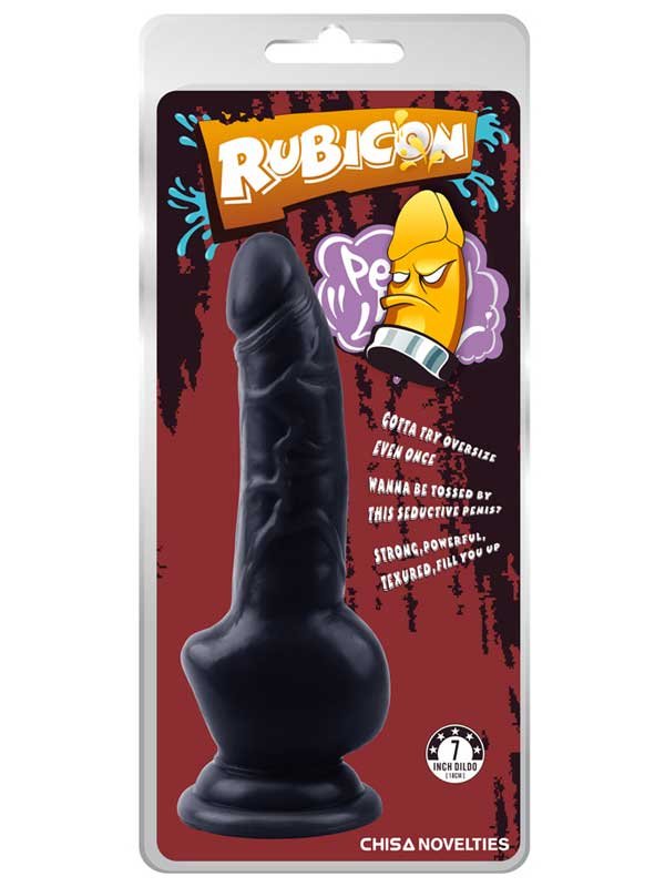Rubicon Gerçekçi Dildo - 18cm Zenci 3