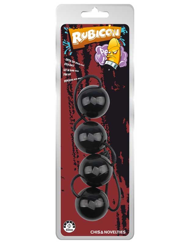 Rubicon İpli Anal Toplar - Orta Boy 3