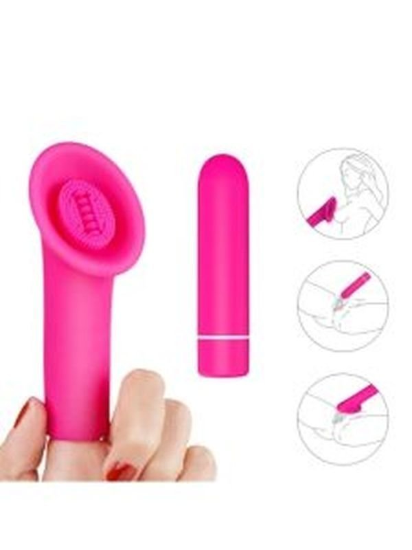 S-Hande Glory Tırtıklı Yüzey Klitoris Uyarıcı Mini Vibratör 4