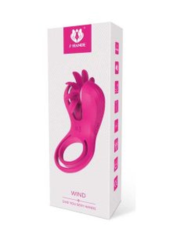 S-Hande Wind Dönen Sihirli Dil Titreşim Halkası 1