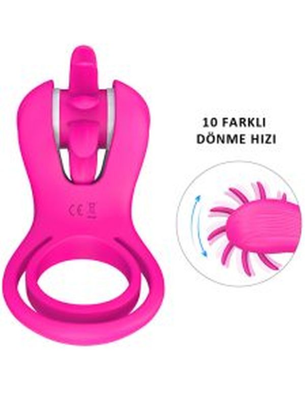 S-Hande Wind Dönen Sihirli Dil Titreşim Halkası 2