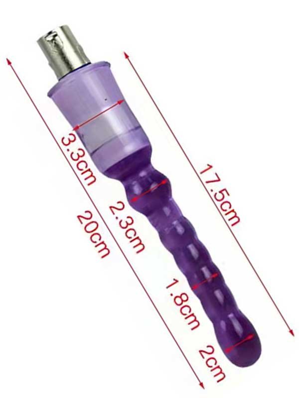 Seks Makinesi Aksesuarı P07 Jel Anal Plug 1