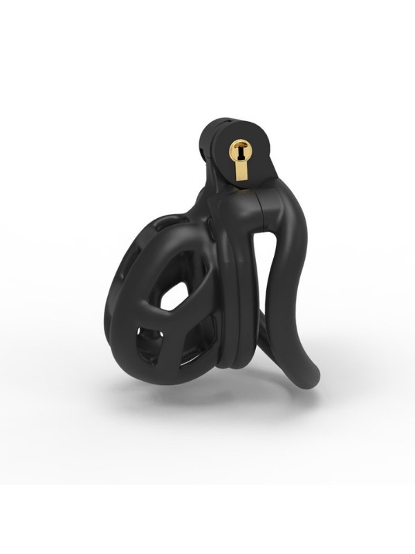 Siyah Ayarlanabilir Metal Penis Kafesi M Beden 2