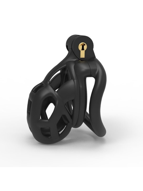 Siyah Ayarlanabilir Metal Penis Kafesi M Beden 3