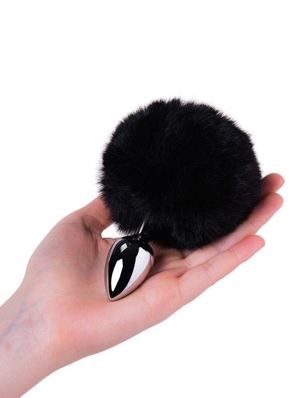 Siyah Ponponlu Anal Tıkaç 3