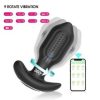 Sledgehammer Swing – Telefon Kontrollü Titreşimli Anal Plug (Siyah) 9