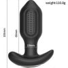 Sledgehammer Swing – Telefon Kontrollü Titreşimli Anal Plug (Siyah) 10