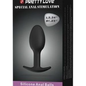 Pretty Love Special Anal Stimulation İçi Ağırlıklı Top Olan Anal Plug Tıkaç