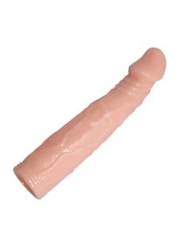 Süper Esnek ve Gerçekçi Titreşimli Penis Kılıfı 2