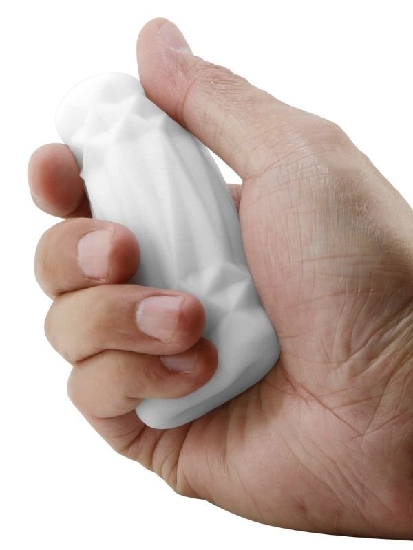 Super Soft Material 3d Stimulating Kola Kutusu Şeklinde Mastürbatör Mavi 5
