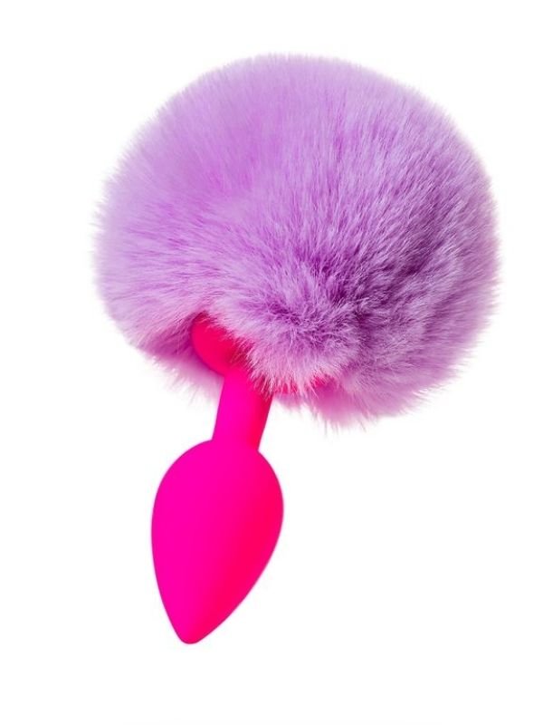 Sweet Bunny Kuyruklu Anal Kılıf Pembe 13 cm 44 g 1