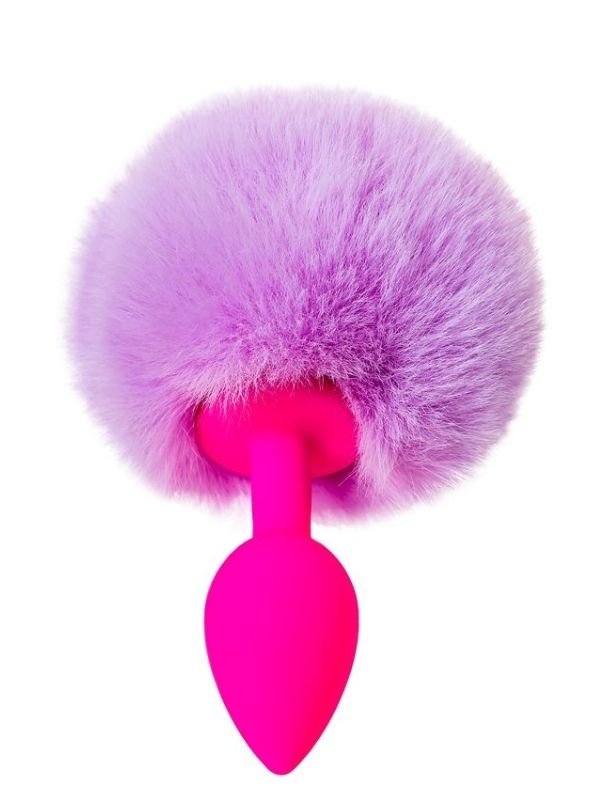 Sweet Bunny Kuyruklu Anal Kılıf Pembe 13 cm 44 g 2