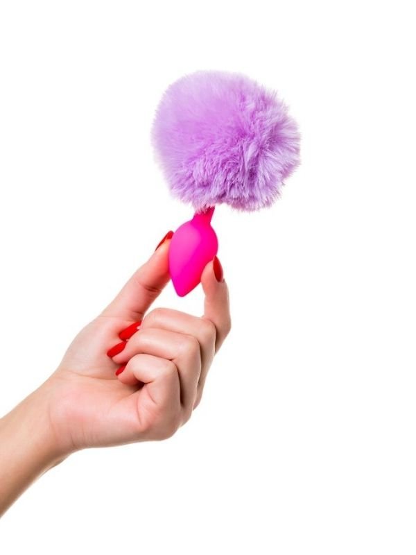 Sweet Bunny Kuyruklu Anal Kılıf Pembe 13 cm 44 g 5