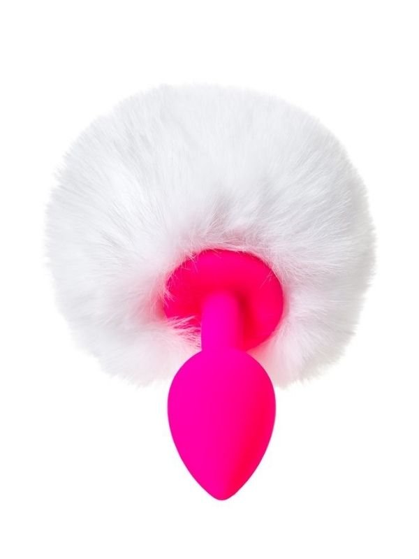 Sweet Bunny Kuyruklu Anal Plug Pembe 13 cm 43 gr 2