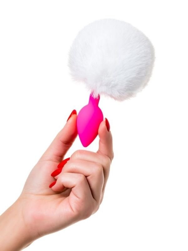 Sweet Bunny Kuyruklu Anal Plug Pembe 13 cm 43 gr 5
