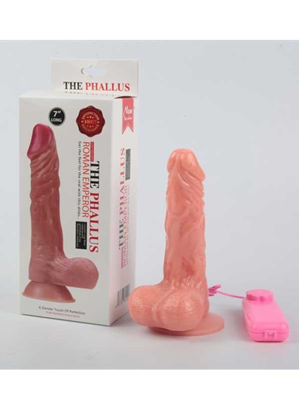 The Phallus 17cm Gerçekçi Dildo Vibratör 2