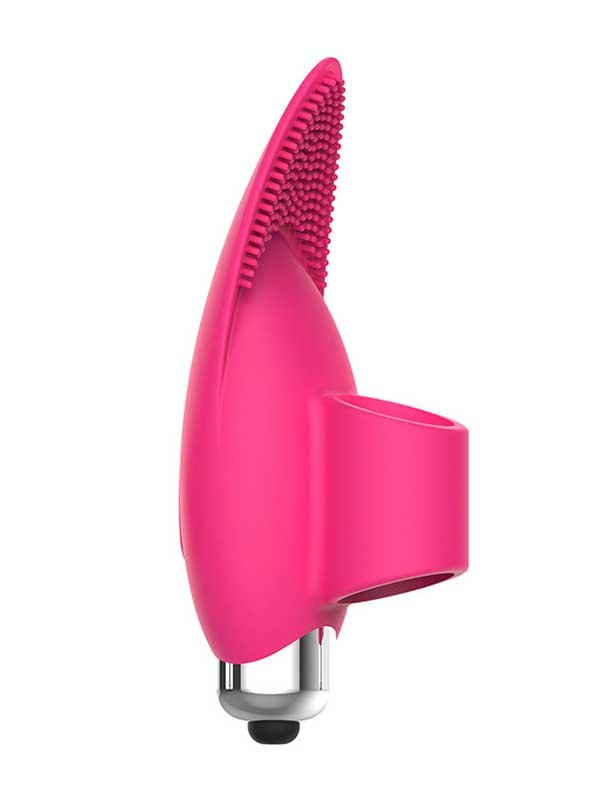 Tırtıklı Parmak Vibratör Pembe 1