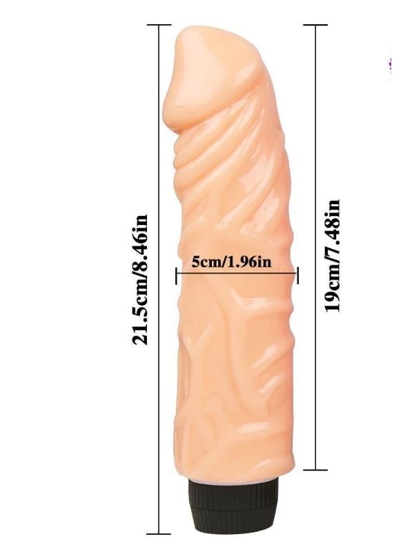 Titreşimli Kalın Realistik Vibratör 3