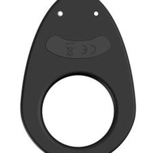 Titreşimli Şarjlı Penis Halkası Siyah