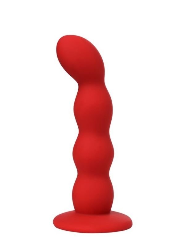 ToDo Favorite Anal Plug Silikon Kırmızı 13 cm 2,8 cm 2