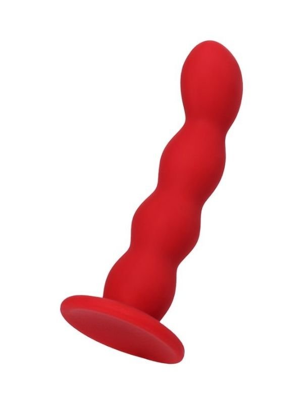 ToDo Favorite Anal Plug Silikon Kırmızı 13 cm 2,8 cm 3