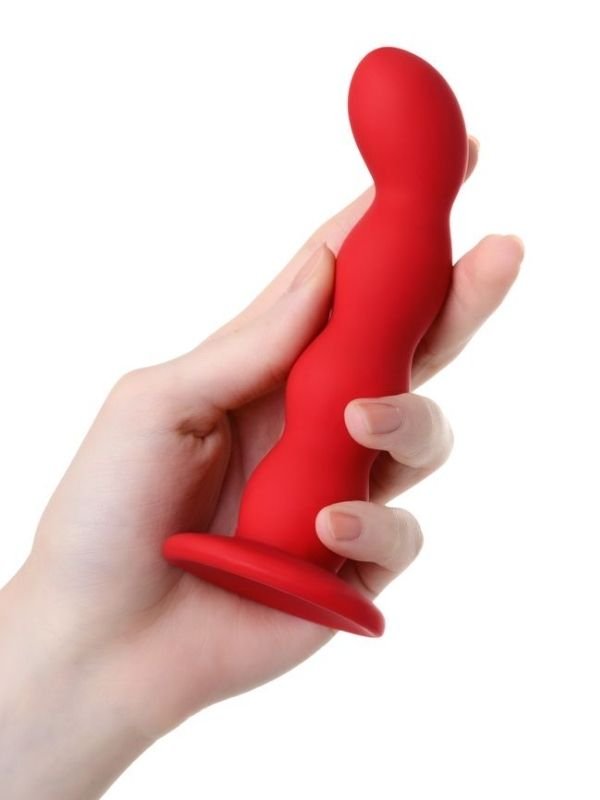 ToDo Favorite Anal Plug Silikon Kırmızı 13 cm 2,8 cm 4