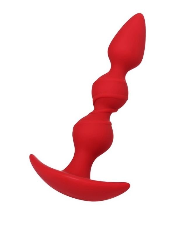 Trio Anal Plug Kırmızı 16 cm 3