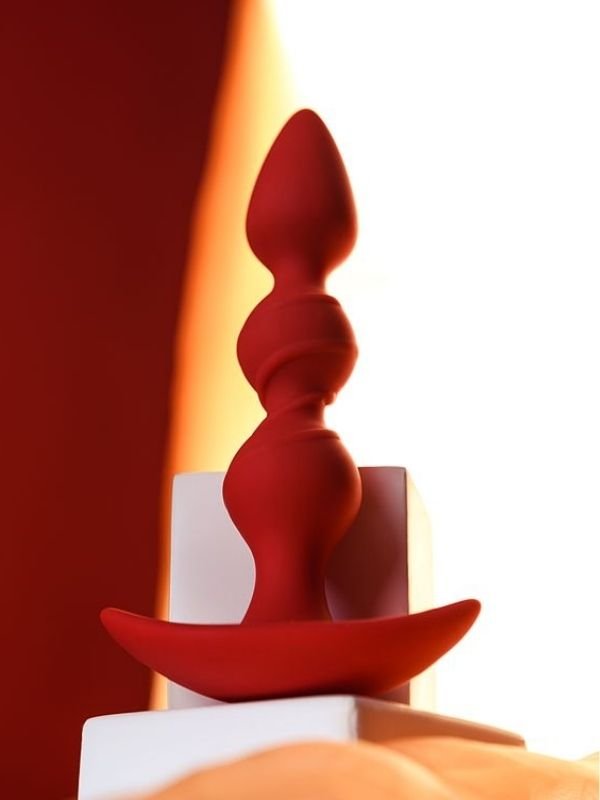 Trio Anal Plug Kırmızı 16 cm 5