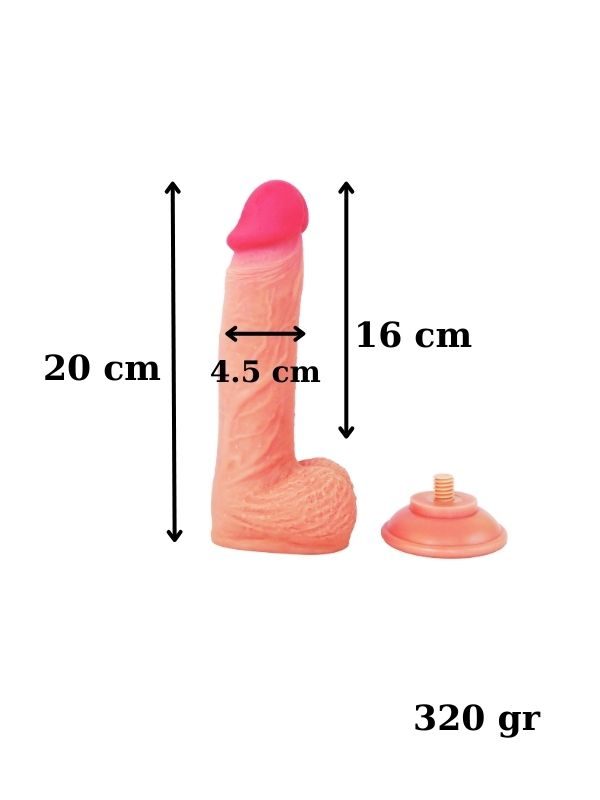 censan-ultra-gercekci-20-cm-kikirdakli-dildo-1360820-2 Ultra Gerçekçi 20 Cm Kıkırdaklı Dildo 2