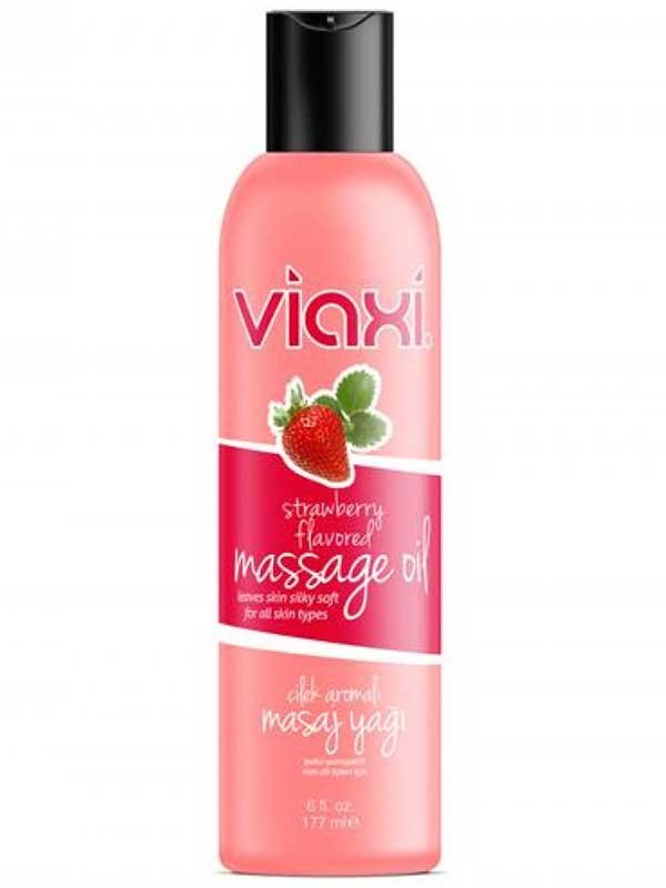Viaxi Masaj Yağı Çilek Aromalı 177 ml. 1