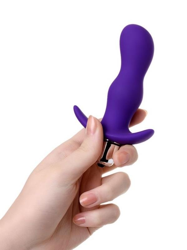 Vibro Anal Plug Mor 11,2 cm 2
