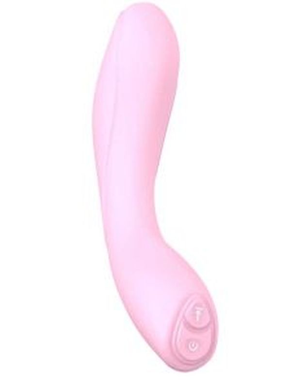 Xuanai Elbow Bükülebilir Eğik Şarjlı Vibratör - Pembe 1