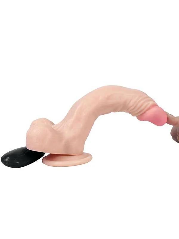 Xuanyuan Titreşimli Gerçekçi Realistik Dildo 21 cm 3