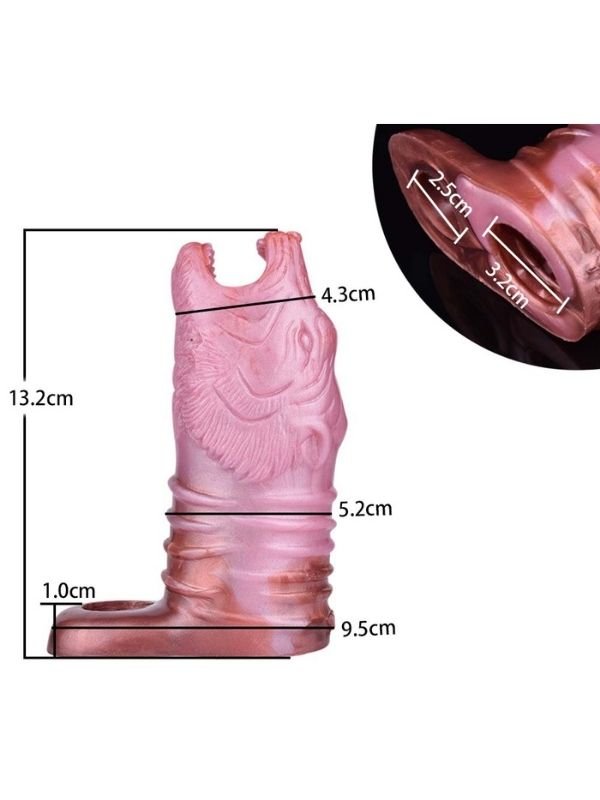 Yaratık Şeklinde Penis Kılıfı Model no: YC-2222 2