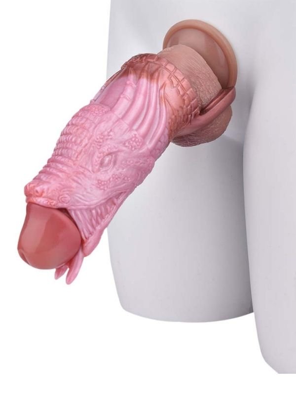 Yaratık Şeklinde Penis Kılıfı Model no: YC-2223 3
