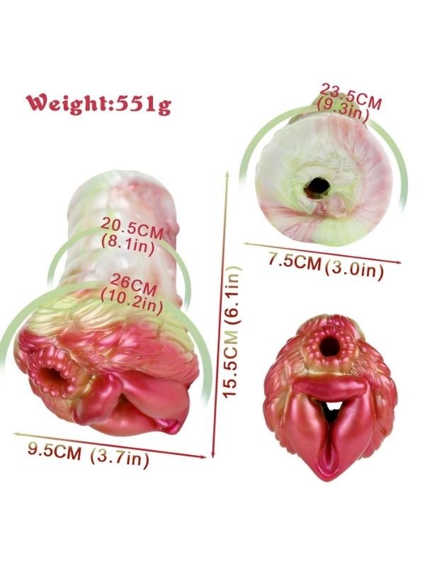 Yaratık Şeklinde Vajina Mastürbatörü Model no: G6177 2