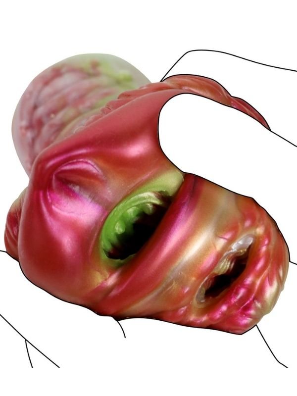 Yaratık Şeklinde Vajina Mastürbatörü Model no: G6177 4