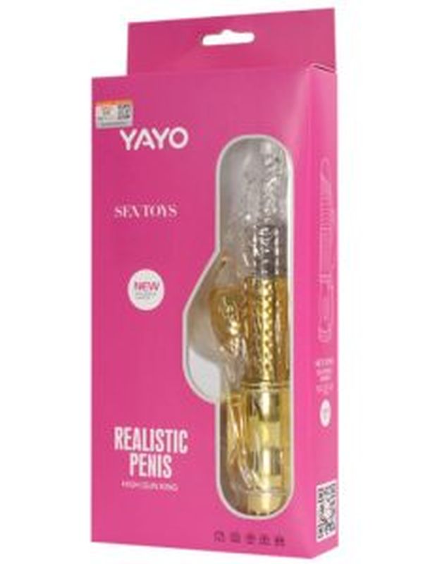 Yayo Oynar Başlıklı Tavşan Vibratör - Pembe 2