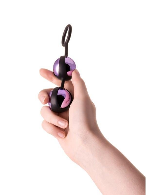 a-Toys Raspy vajinal topları, ABS plastik Mor 14 cm 3