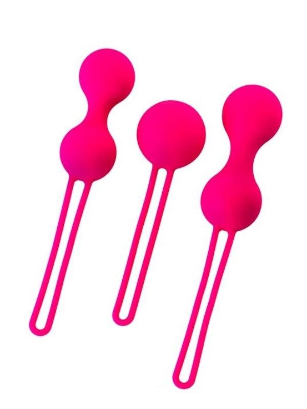 a-Toys Redvil Kegel Vajinal Top Seti Pembe 16,5 cm 1