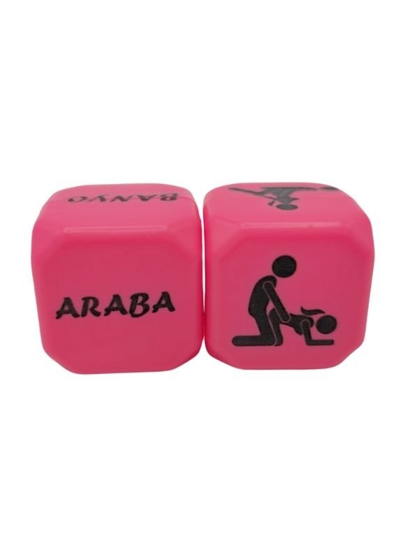 Büyük Renkli Pozizyon Zarı Pembe 1