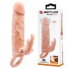 Pretty Love Brave Man Gerçekçi Görünümlü Titreşimli Penis Kılıfı 9