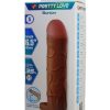 Pretty Love Bunion Gerçek Hissiyatlı Uzatıcı Penis Kılıfı Brown 6